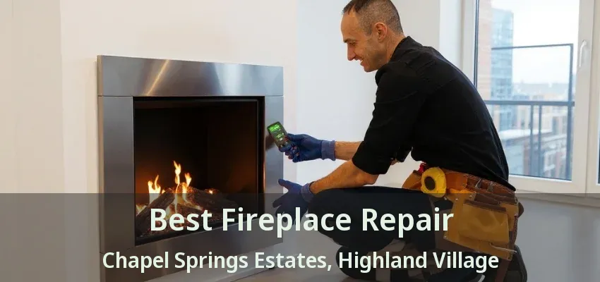 Best Fireplace Repair Chapel Springs Estates, Highland Village - TX