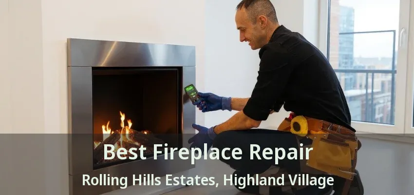 Best Fireplace Repair Rolling Hills Estates, Highland Village - TX