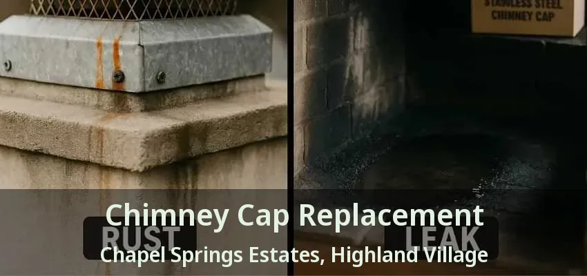 Chimney Cap Replacement Chapel Springs Estates, Highland Village - TX