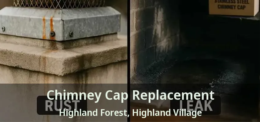 Chimney Cap Replacement Highland Forest, Highland Village - TX