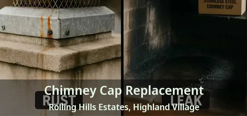 Chimney Cap Replacement Rolling Hills Estates, Highland Village - TX
