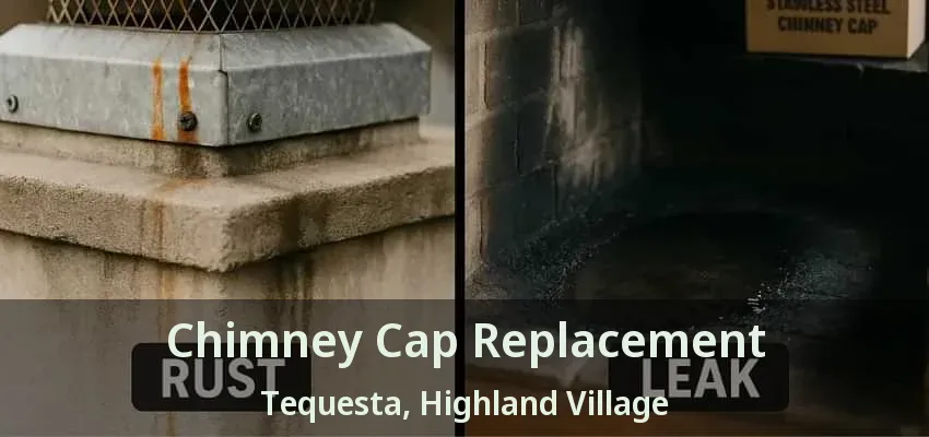 Chimney Cap Replacement Tequesta, Highland Village - TX