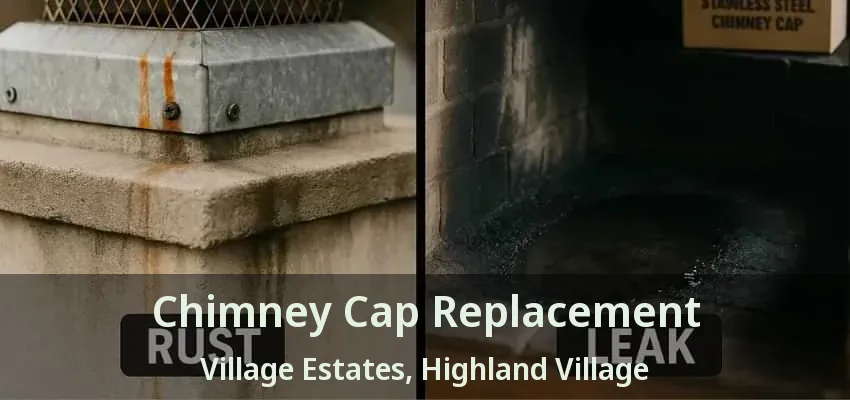 Chimney Cap Replacement Village Estates, Highland Village - TX