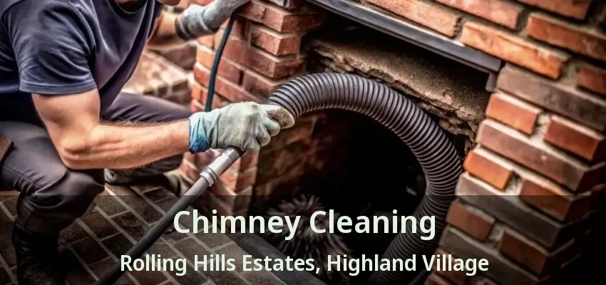 Chimney Cleaning Rolling Hills Estates, Highland Village - TX