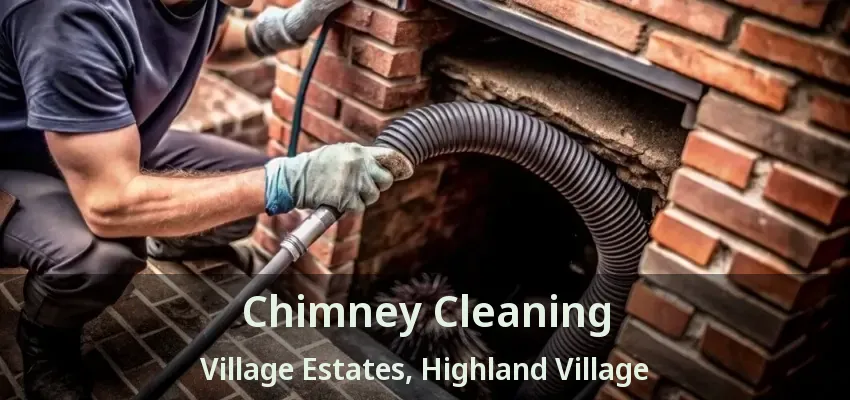 Chimney Cleaning Village Estates, Highland Village - TX