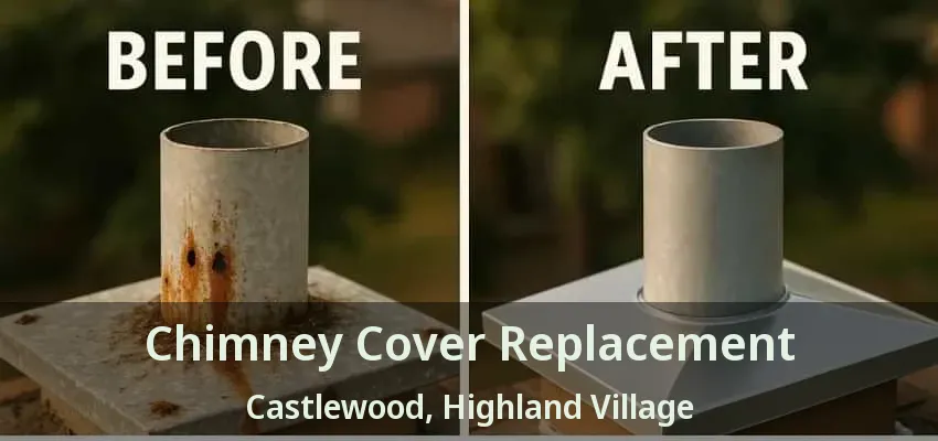 Chimney Cover Replacement Castlewood, Highland Village - TX