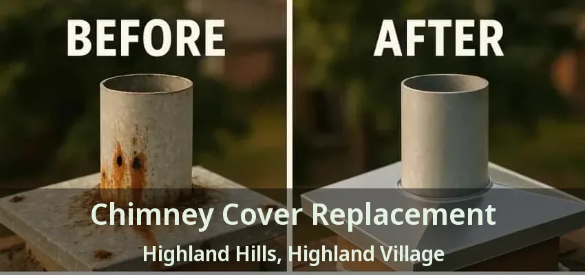 Chimney Cover Replacement Highland Hills, Highland Village - TX