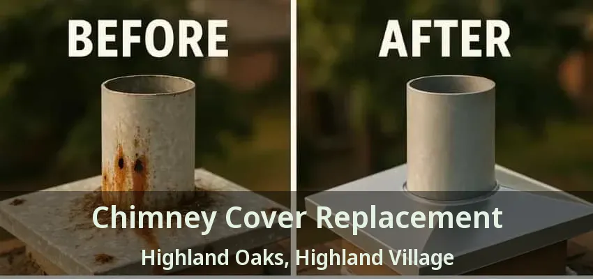 Chimney Cover Replacement Highland Oaks, Highland Village - TX