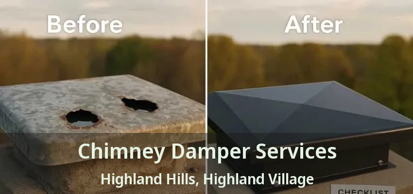 Chimney Damper Services Highland Hills, Highland Village - TX