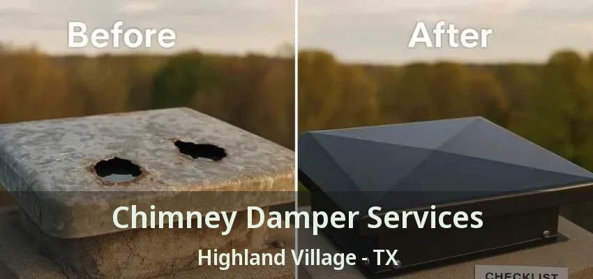 Chimney Damper Services Highland Village - TX