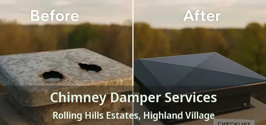 Chimney Damper Services Rolling Hills Estates, Highland Village - TX