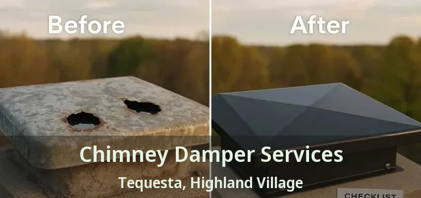 Chimney Damper Services Tequesta, Highland Village - TX