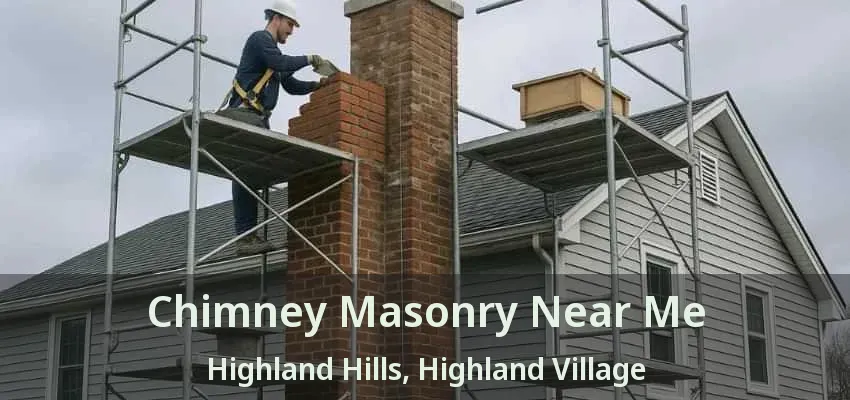 Chimney Masonry Near Me Highland Hills, Highland Village - TX