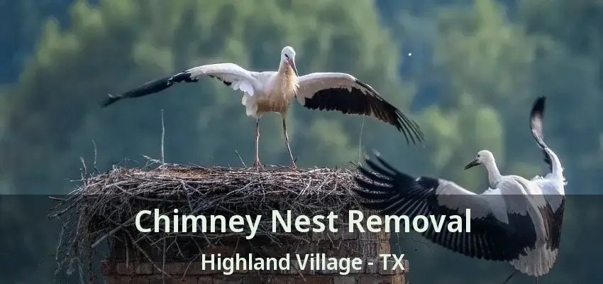 Chimney Nest Removal Highland Village - TX