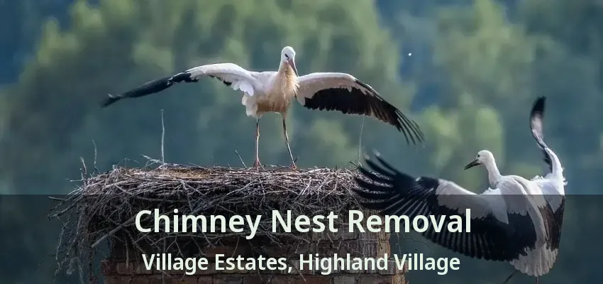 Chimney Nest Removal Village Estates, Highland Village - TX