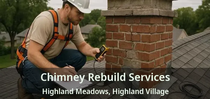 Chimney Rebuild Services Highland Meadows, Highland Village - TX