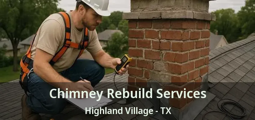 Chimney Rebuild Services Highland Village - TX