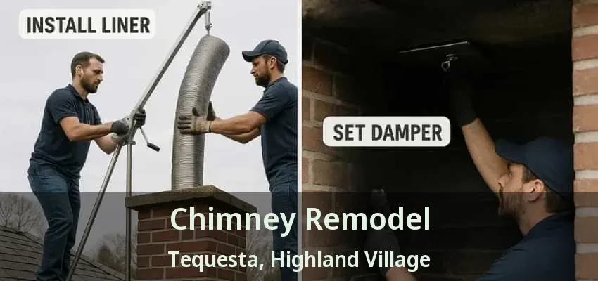 Chimney Remodel Tequesta, Highland Village - TX