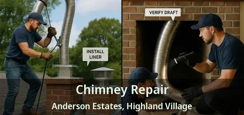 Chimney Repair Anderson Estates, Highland Village - TX
