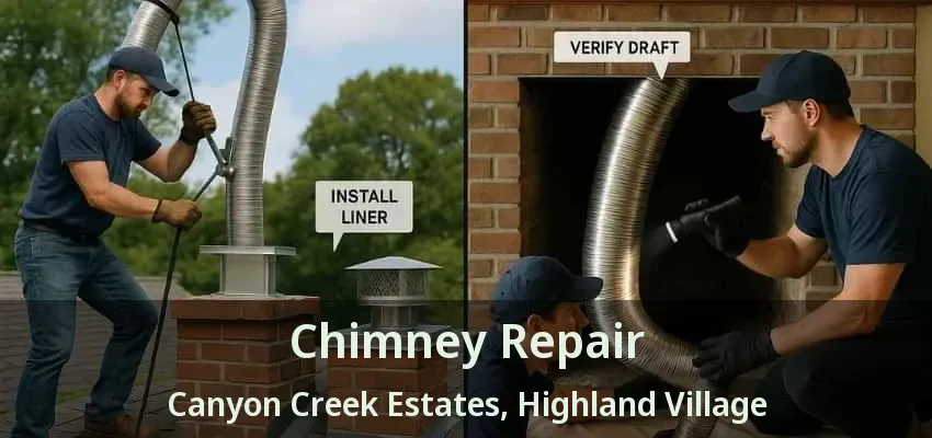 Chimney Repair Canyon Creek Estates, Highland Village - TX