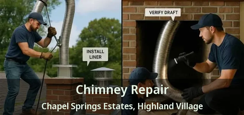 Chimney Repair Chapel Springs Estates, Highland Village - TX