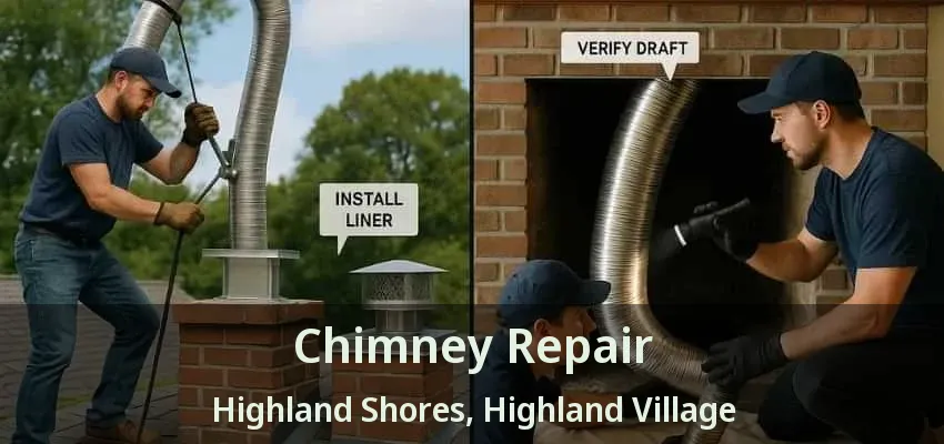 Chimney Repair Highland Shores, Highland Village - TX