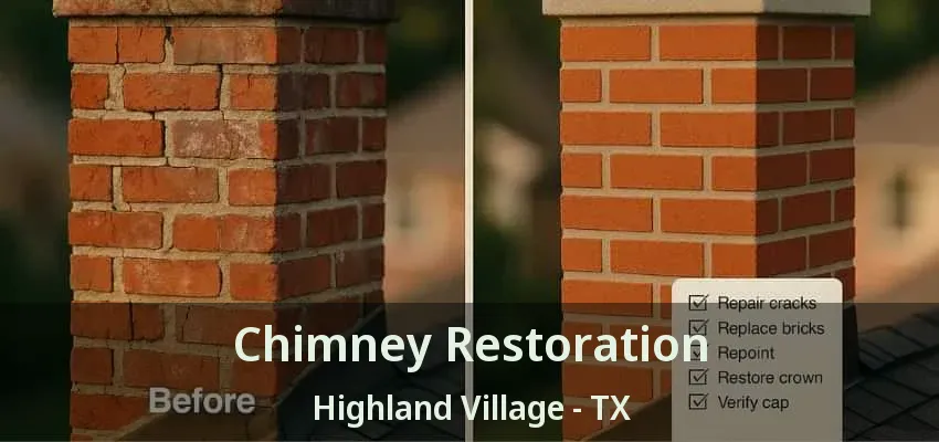 Chimney Restoration Highland Village - TX