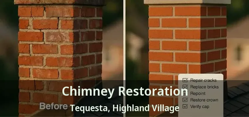 Chimney Restoration Tequesta, Highland Village - TX