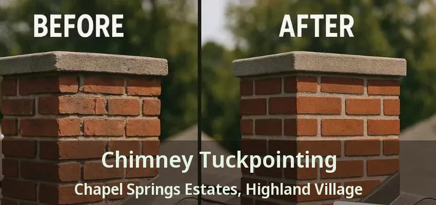 Chimney Tuckpointing Chapel Springs Estates, Highland Village - TX