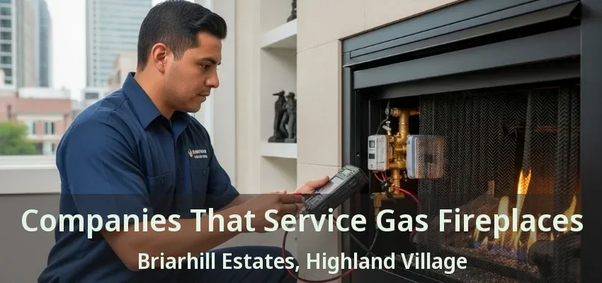 Companies That Service Gas Fireplaces Briarhill Estates, Highland Village - TX