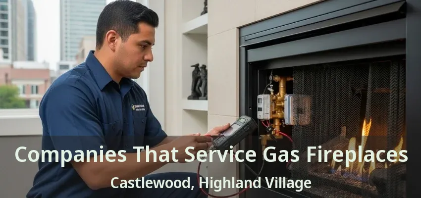 Companies That Service Gas Fireplaces Castlewood, Highland Village - TX