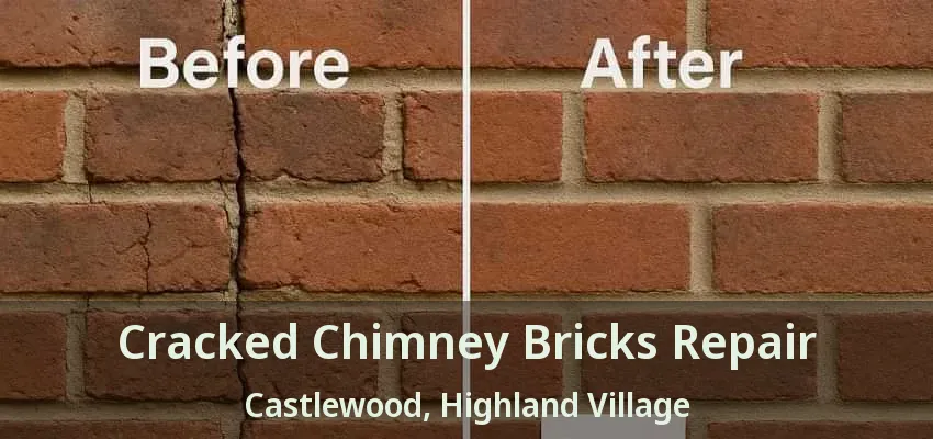Cracked Chimney Bricks Repair Castlewood, Highland Village - TX