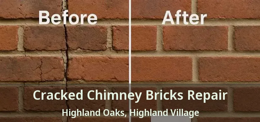 Cracked Chimney Bricks Repair Highland Oaks, Highland Village - TX