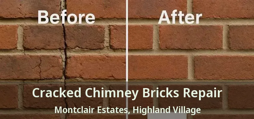 Cracked Chimney Bricks Repair Montclair Estates, Highland Village - TX