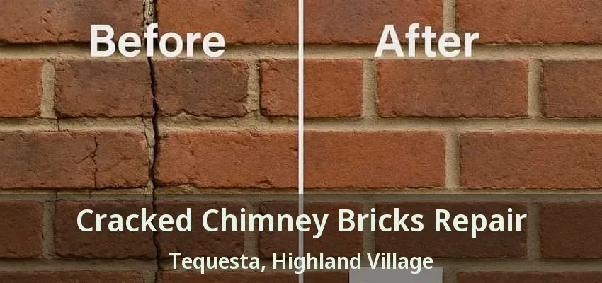 Cracked Chimney Bricks Repair Tequesta, Highland Village - TX