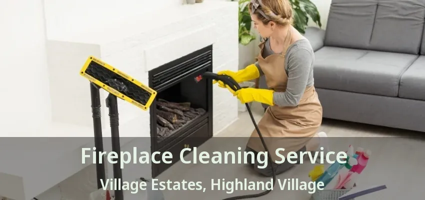 Fireplace Cleaning Service Village Estates, Highland Village - TX