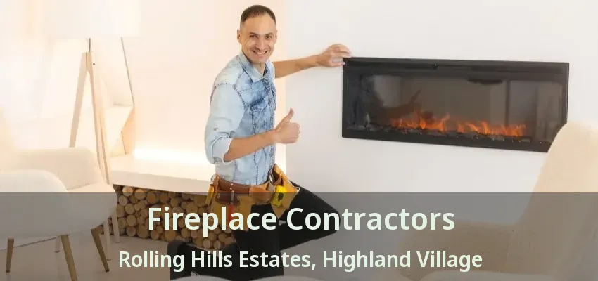 Fireplace Contractors Rolling Hills Estates, Highland Village - TX