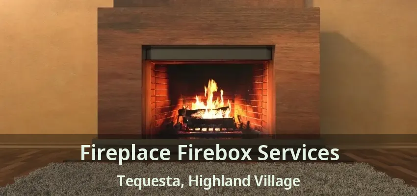 Fireplace Firebox Services Tequesta, Highland Village - TX