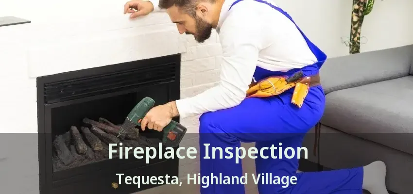 Fireplace Inspection Tequesta, Highland Village - TX