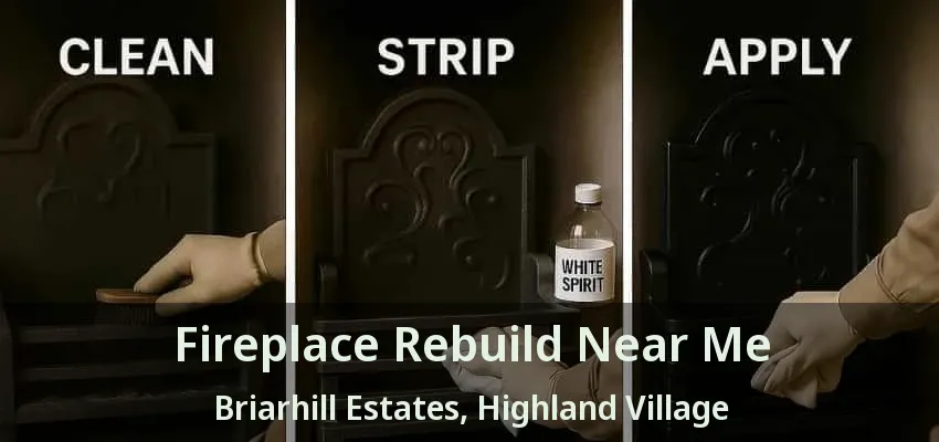 Fireplace Rebuild Near Me Briarhill Estates, Highland Village - TX