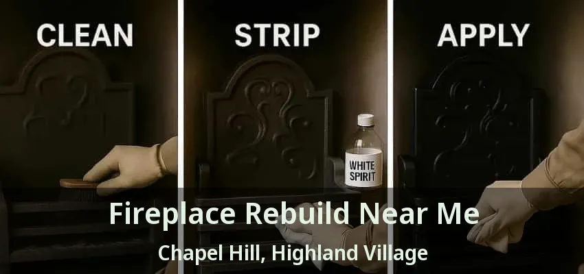 Fireplace Rebuild Near Me Chapel Hill, Highland Village - TX