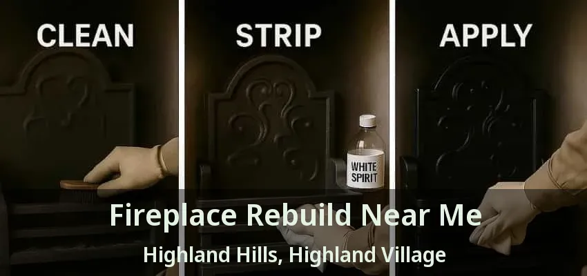 Fireplace Rebuild Near Me Highland Hills, Highland Village - TX