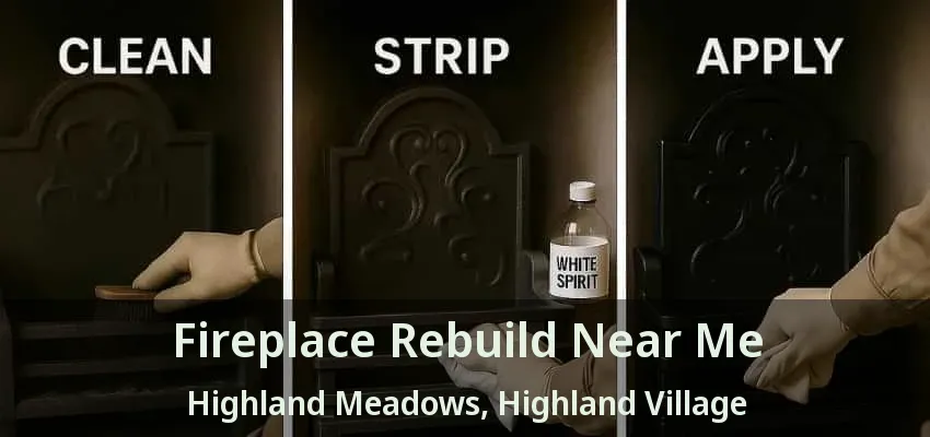 Fireplace Rebuild Near Me Highland Meadows, Highland Village - TX