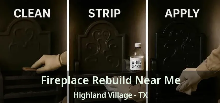 Fireplace Rebuild Near Me Highland Village - TX