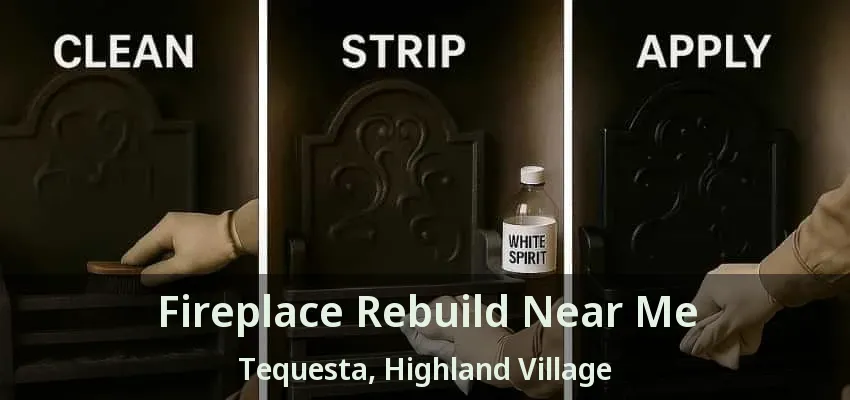 Fireplace Rebuild Near Me Tequesta, Highland Village - TX