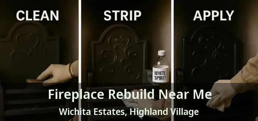 Fireplace Rebuild Near Me Wichita Estates, Highland Village - TX