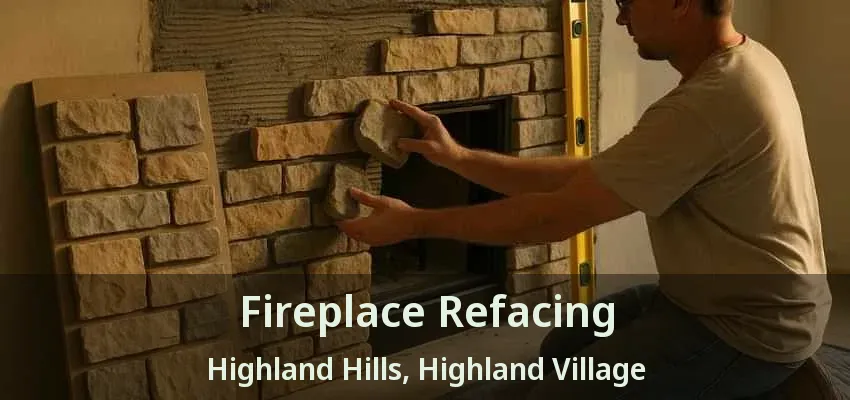 Fireplace Refacing Highland Hills, Highland Village - TX