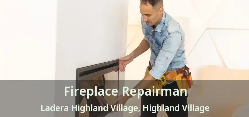Fireplace Repairman Ladera Highland Village, Highland Village - TX