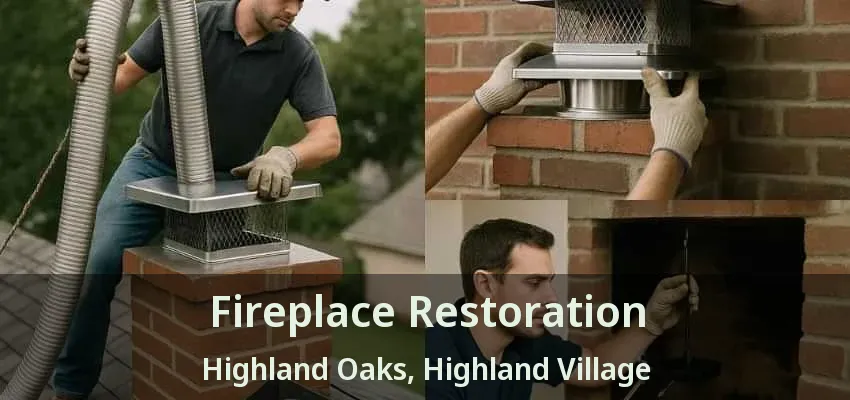 Fireplace Restoration Highland Oaks, Highland Village - TX