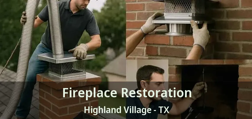 Fireplace Restoration Highland Village - TX